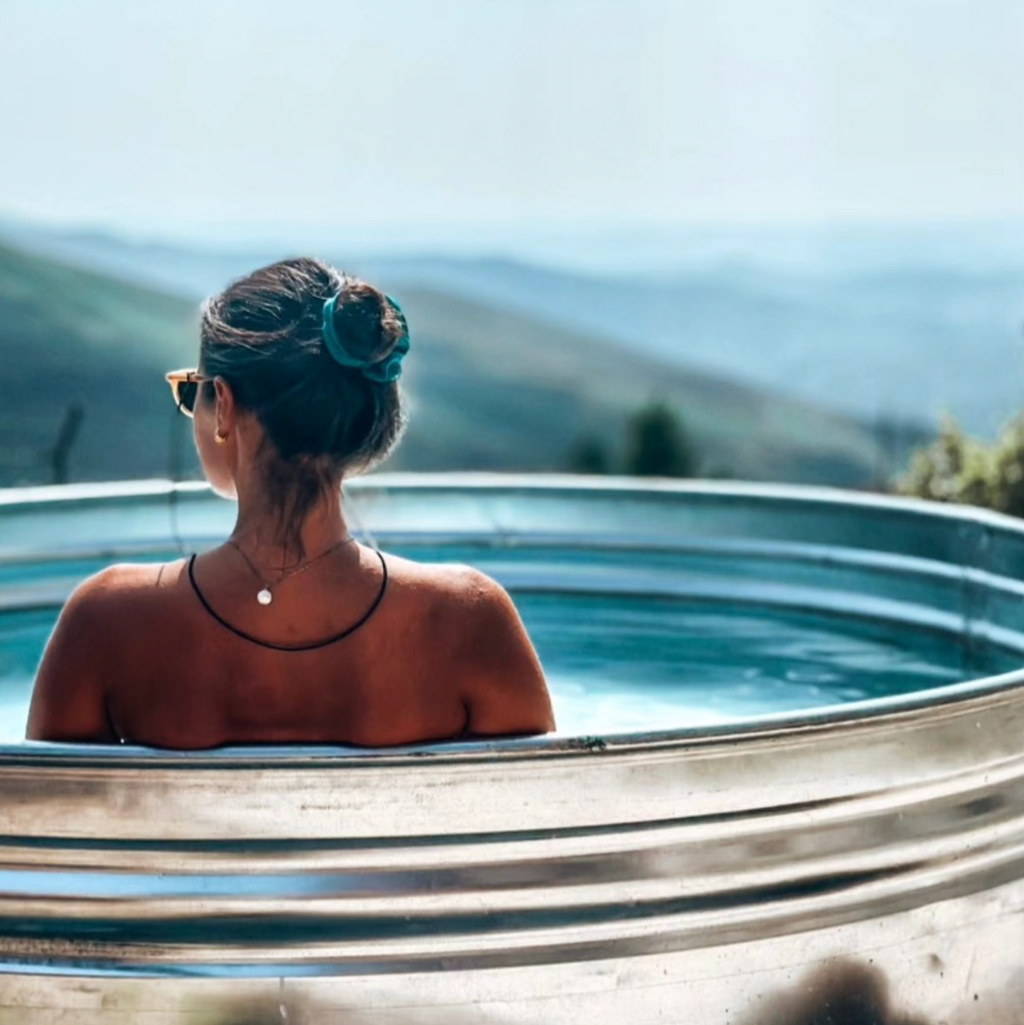 stock tank pools wa 7 foot feature stock tank backyard plunge pool with great view your own scenic paradise in perth 